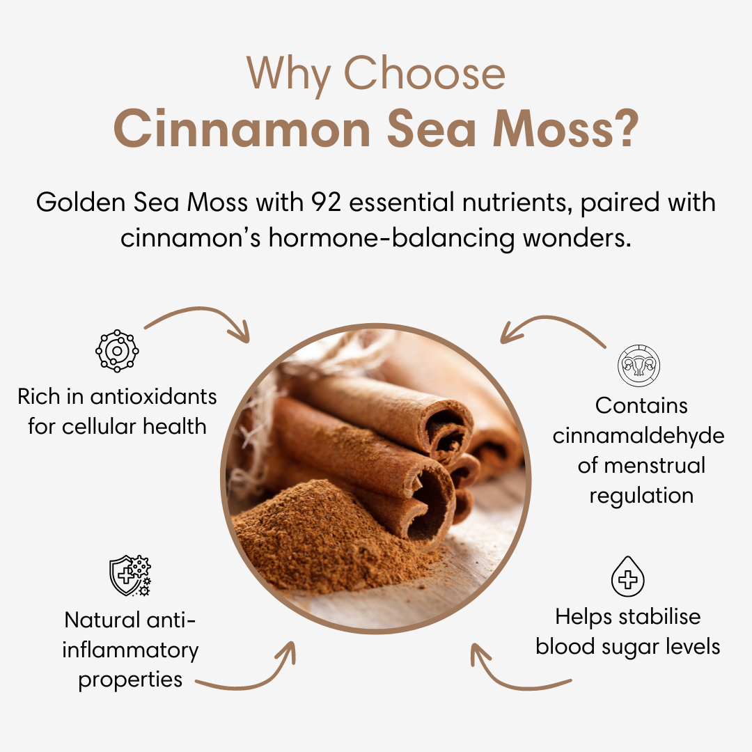 Sea Moss Gel with Cinnamon