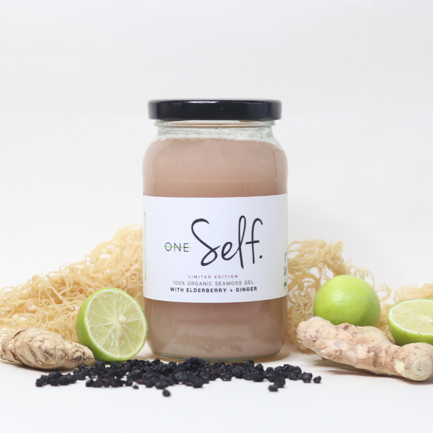 Sea Moss Gel with Elderberry + Ginger